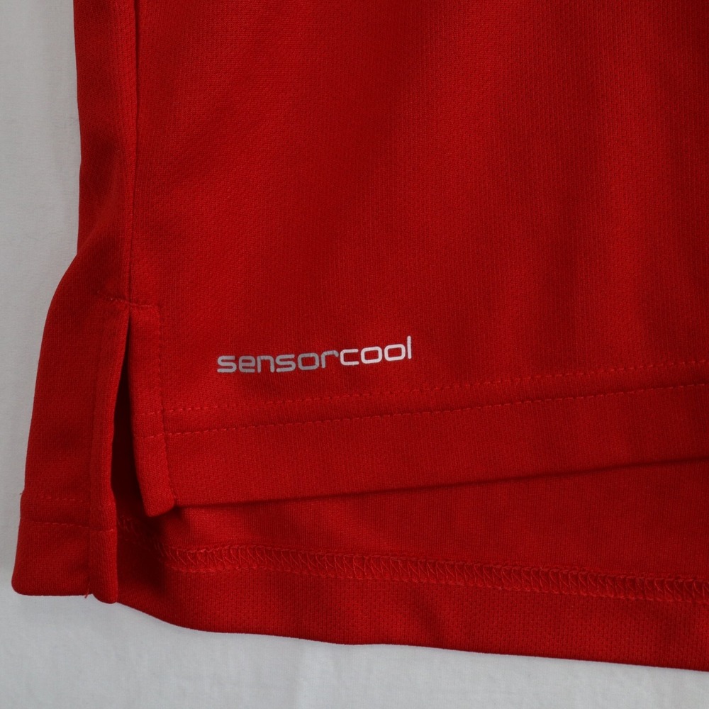 PING Polo Shirt Mens 2XL XXL SensorCool Performance Golf Red Short Sleeve - Picture 2 of 7